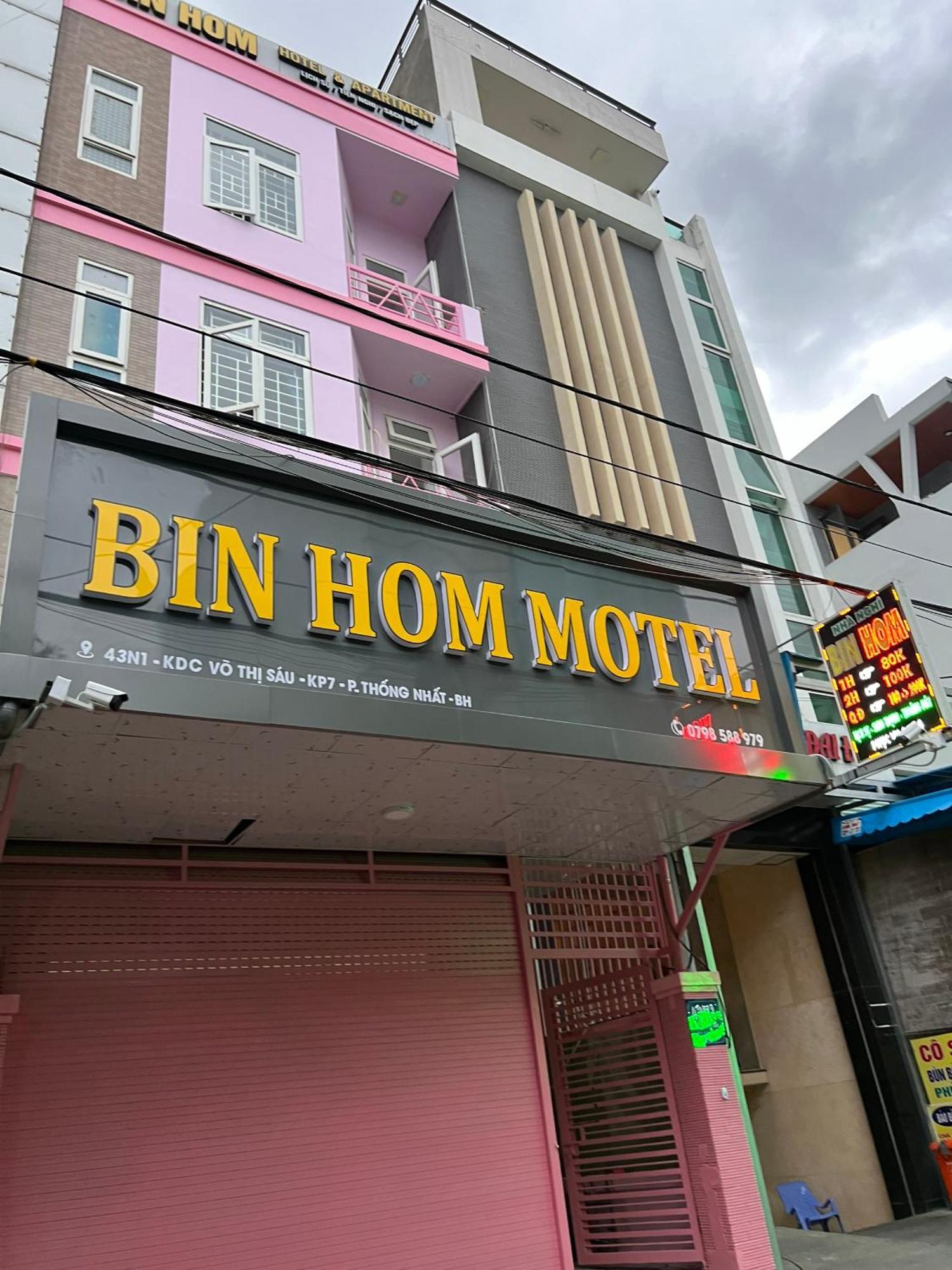 Bin Hom Motel Bien Hoa Esterno foto