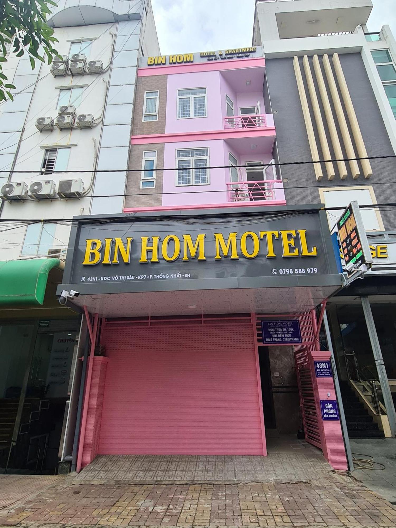 Bin Hom Motel Bien Hoa Esterno foto