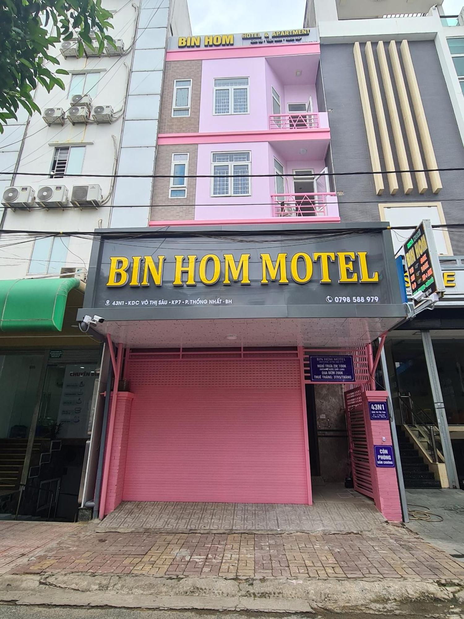 Bin Hom Motel Bien Hoa Esterno foto